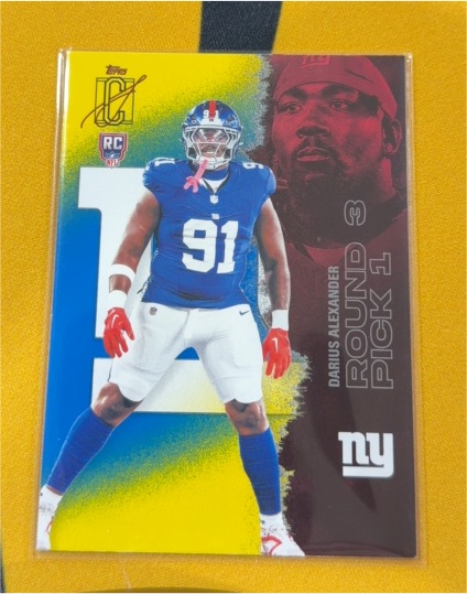 2021 Topps Chrome Draft Picks #91 Darius Alexander — front
