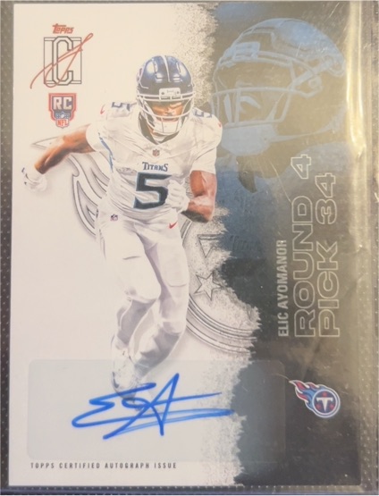 2021 Topps DC #34 Eric Ayomahor — front