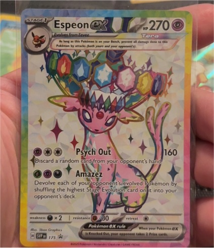 2023 Pokémon SVP #175 Espeon ex — front