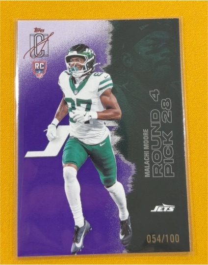 2022 Topps NFL Draft #54 Malachi Moore — front
