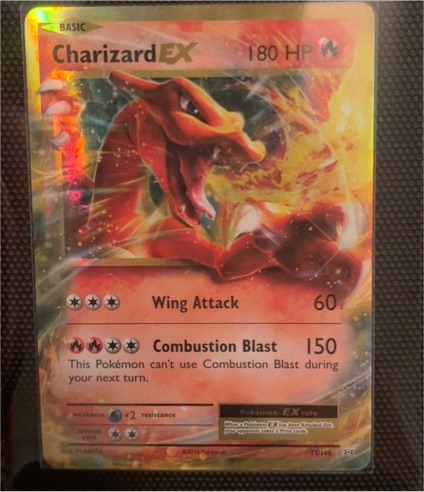 2016 Pokémon XY Evolutions #11 Charizard EX — front