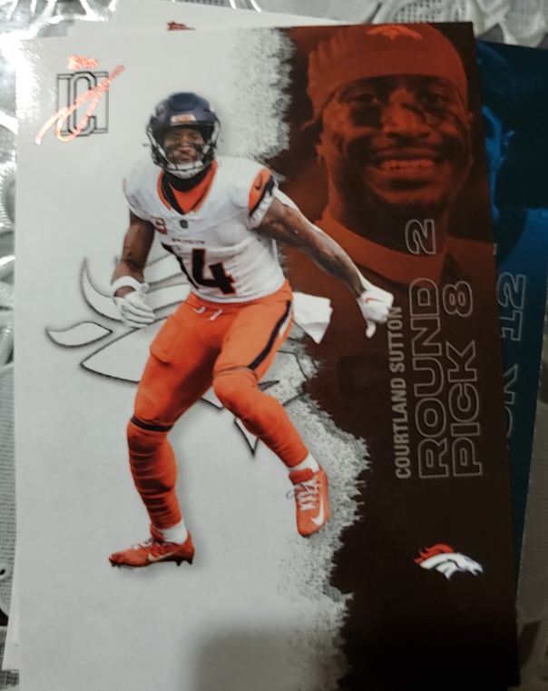 2020 Topps Draft Picks #RD2 Courtland Sutton — front