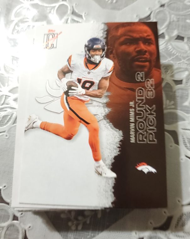 2023 Donruss #Marvin Mims Jr. Round Pick 36 — front