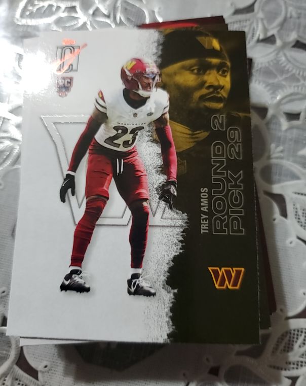 2023 Donruss Optic #Trey Amos Rookie Card — front