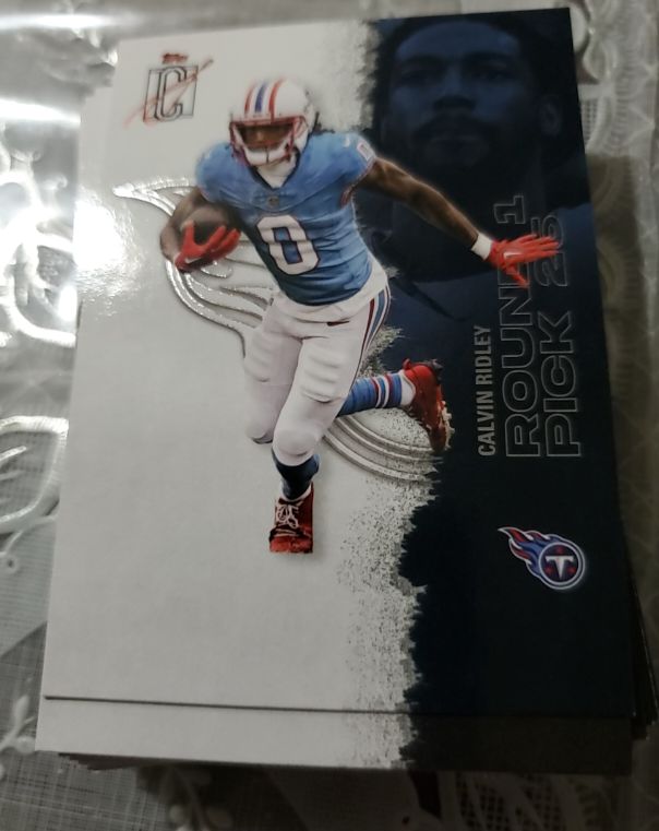 2021 Donruss #Round Pick 28 Calvin Ridley — front