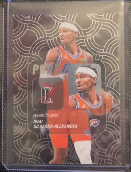 2022 Panini Donruss Optic Pure #01 Shai Gilgeous-Alexander — front