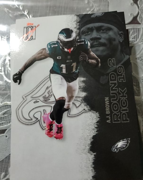 2022 Donruss Optic #02 A.J. Brown — front