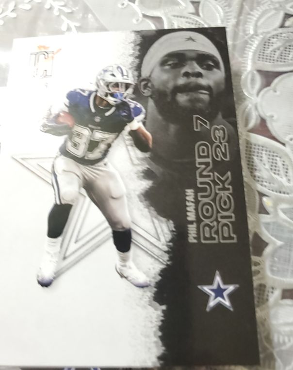 2023 Donruss Phil Mafi Round 7 Pick 23 — front