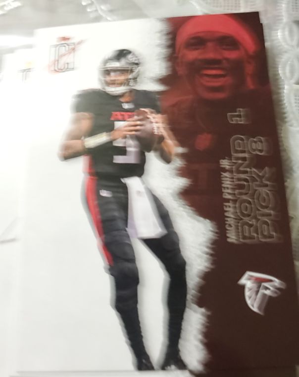 2023 Donruss #Michael Penix Jr. Rookie Pick 3 Atlanta Falcons — front