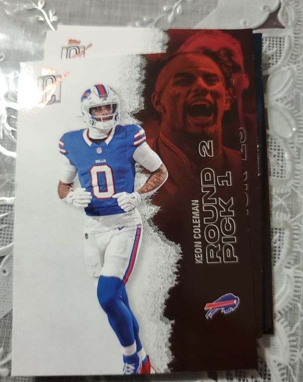 2023 Topps NFL #Keon Coleman — front