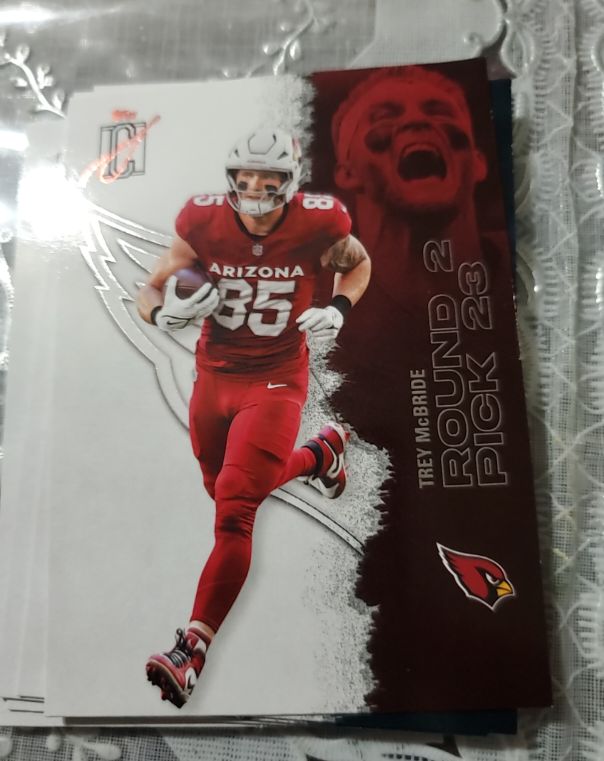 2023 Topps Draft Picks #Round 2 Pick 23 Trey McBride — front
