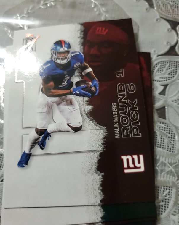 2022 Topps #1 Malik Nabers — front