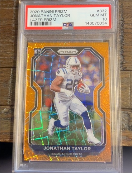 2020 Panini Prizm #332 Jonathan Taylor — front