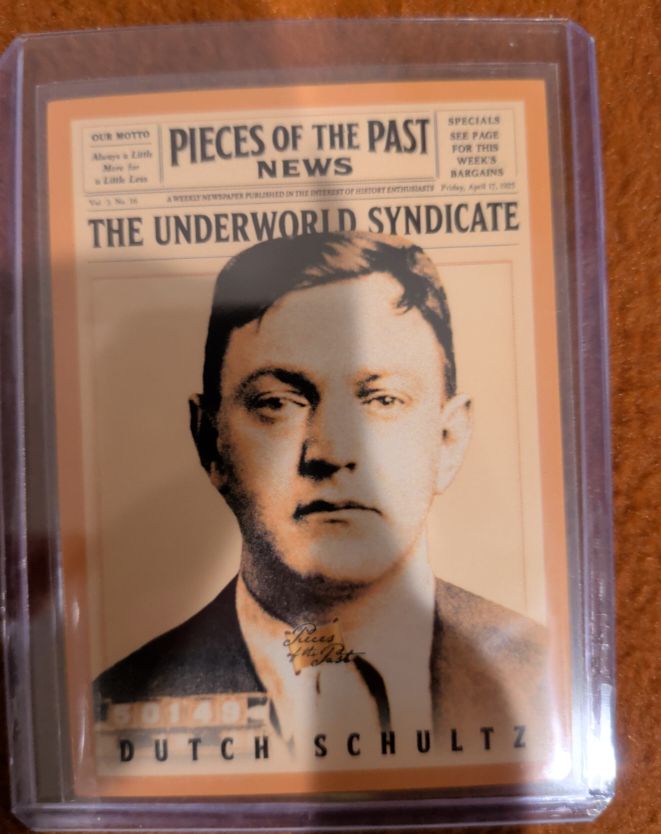1995 Pieces of the Past News Dutch Schultz — front