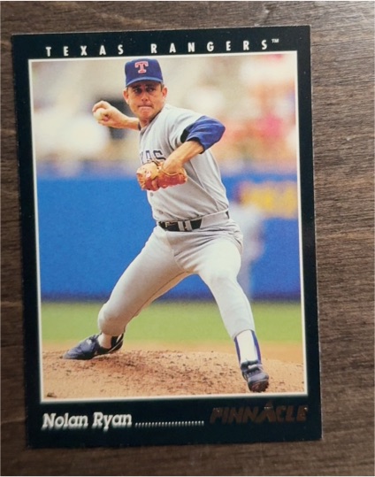 1991 Pinnacle #1 Nolan Ryan — front