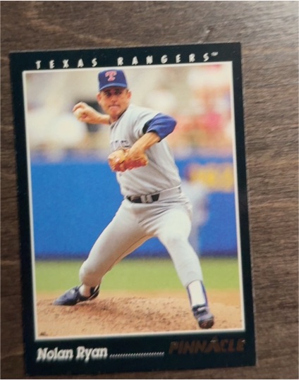 1991 Pinnacle Nolan Ryan — front