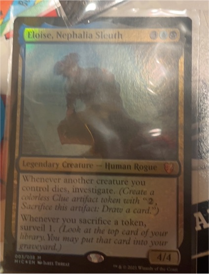 2021 Magic: The Gathering #001 Eloise, Nephalia Sleuth — front