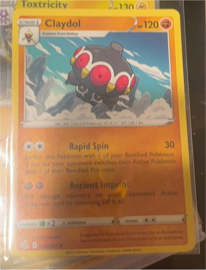 2021 Pokémon #110 Claydol — front