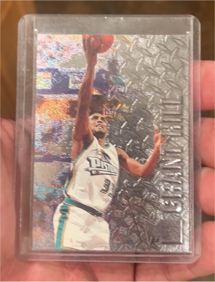 1994 Fleer Ultra #1 Grant Hill — front
