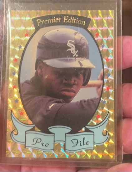 1990 Pro File Premier Edition Baseball Card — front