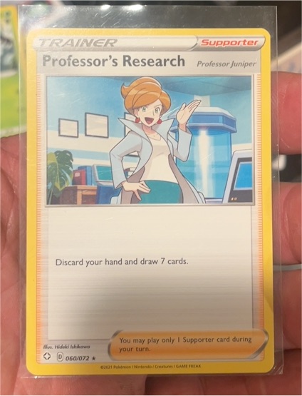 2021 Pokemon #060 Professor's Research Professor Juniper — front