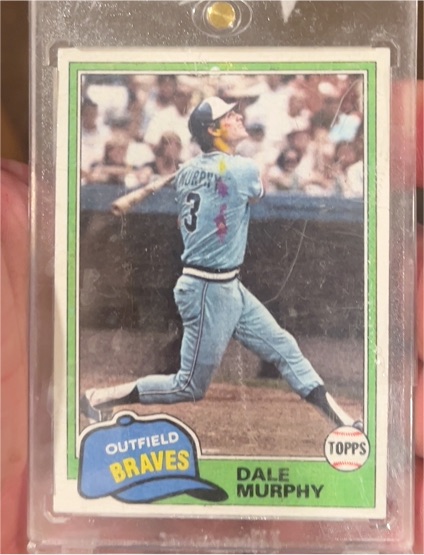 1982 Topps #300 Dale Murphy — front