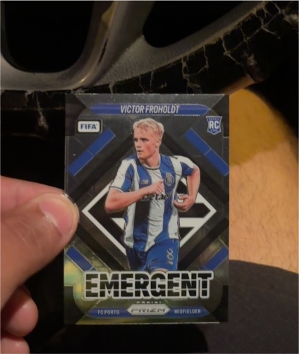 2022 Panini Prizm FIFA 365 #EM-VF Victor Froholdt — front