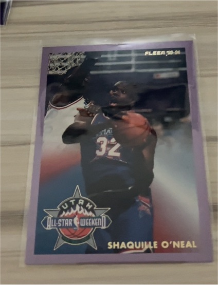 1993-94 Fleer #50 Shaquille O'Neal — front