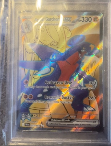 2015 Pokémon XY Evolutions #23 Mega Garchomp EX — front