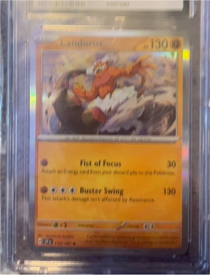 2019 Pokémon #116 Landorus — front
