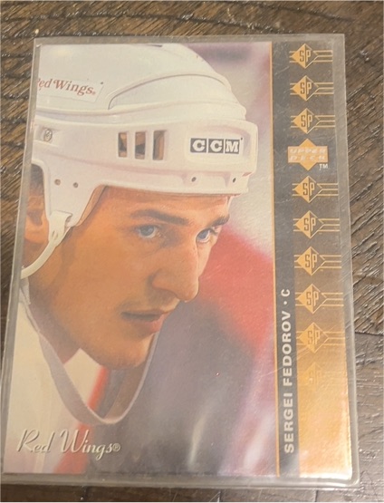 1993 Upper Deck SP #C Sergei Fedorov — front