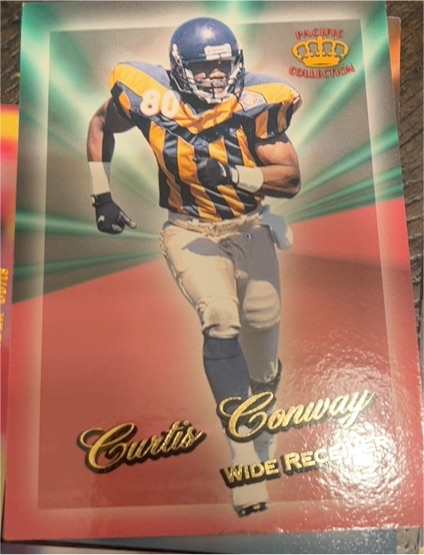 1995 Pacific #80 Curtis Conway — front
