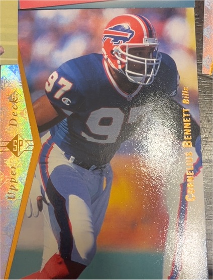 1993 Upper Deck SP #97 Cornelius Bennett — front