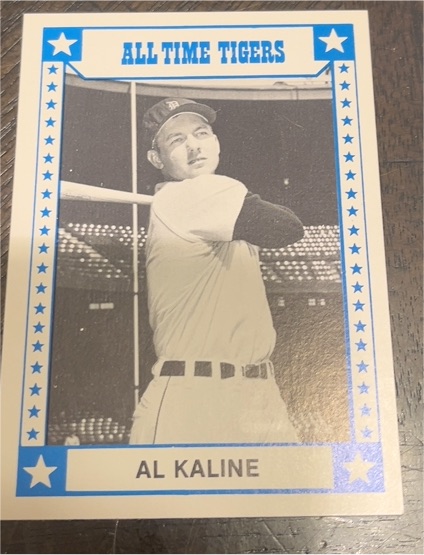 All Time Tigers Al Kaline — front