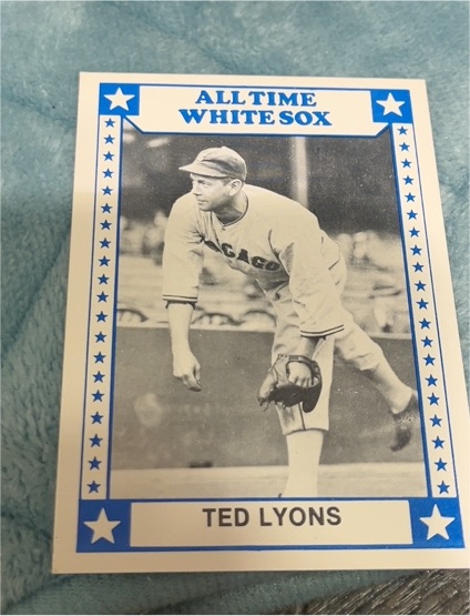 All Time White Sox Ted Lyons — front