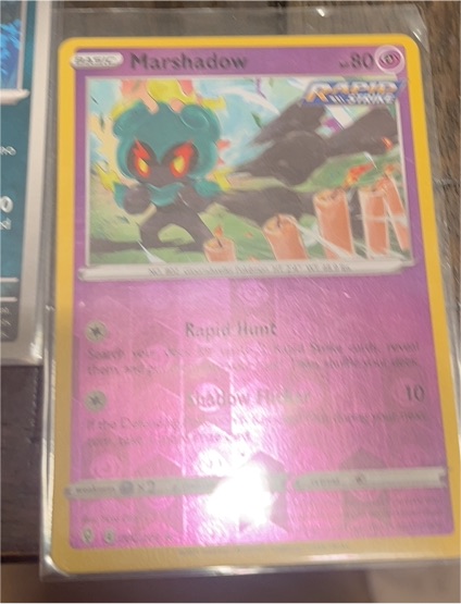 2019 Pokémon Sword & Shield #60 Marshadow — front