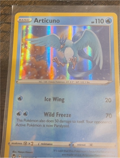 2016 Pokémon XY Evolutions #12 Articuno — front