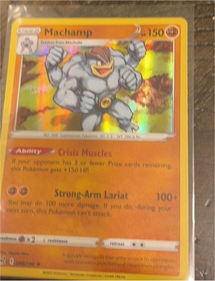 2021 Pokemon #008 Machamp — front
