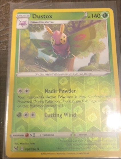 2022 Pokémon #210 Dustox — front