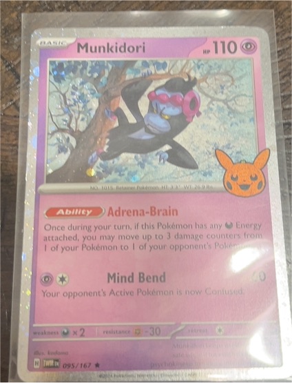 2022 Pokémon TCG #95 Munkidori — front