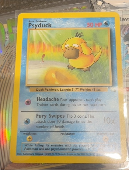1999 Pokémon #57 Psyduck — front
