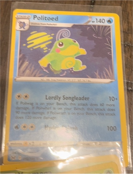 2021 Pokémon #140 Politoed — front