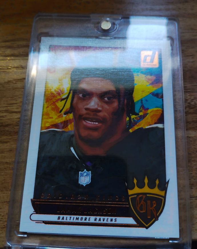 2020 Donruss #6 Lamar Jackson — front