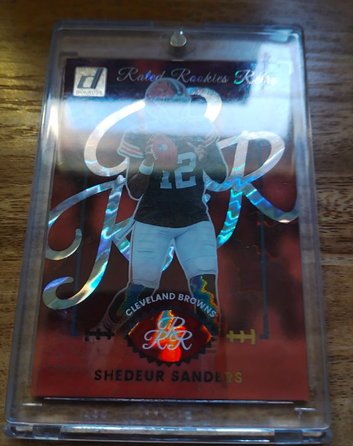 2022 Donruss Rated Rookies #RR-SS Shedeur Sanders — front