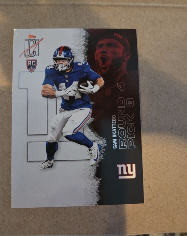 2022 Topps Chrome Draft Picks #H1 Cam Skattebo — front