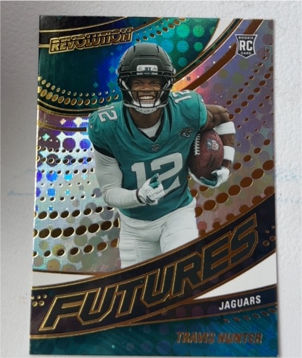 2022 Panini Revolution Futures #FUT-TH Travis Hunter — front