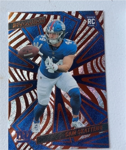 2020 Panini Revolution #RC Cam Skattebo — front