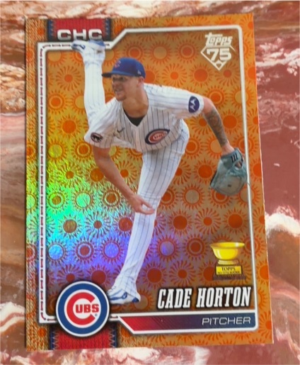 2023 Topps 75th Anniversary #CHC Cade Horton — front