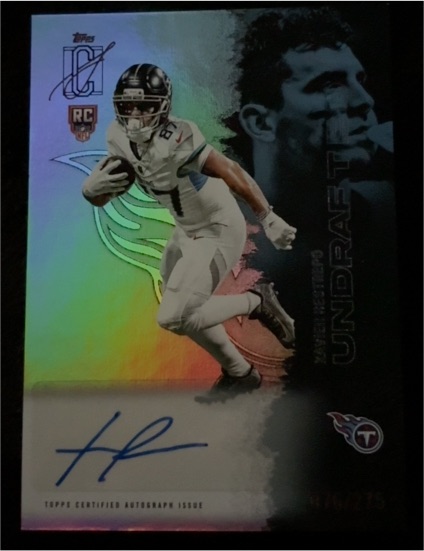 2020 Topps Unparalleled Draft #UD-JJ Jauan Jennings — front