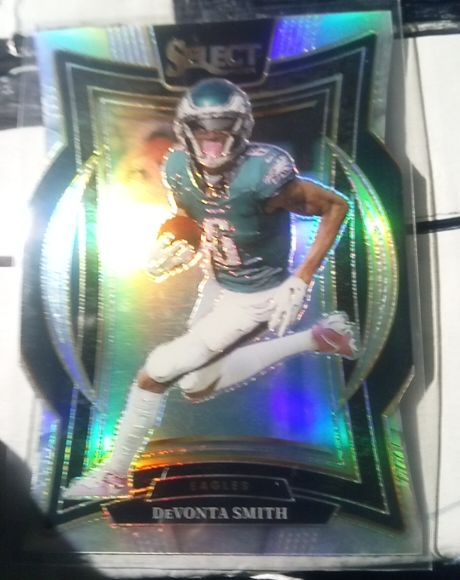 2020 Panini Select #6 DeVonta Smith — front